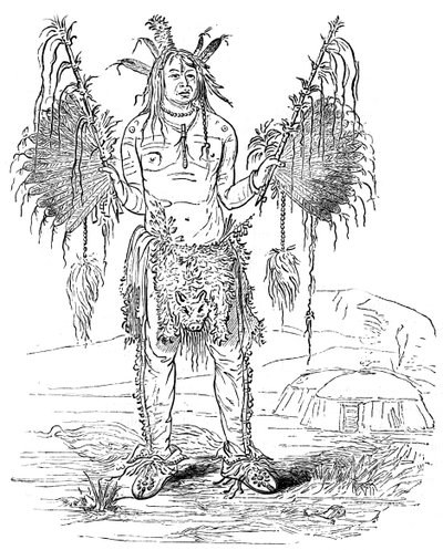Indian medicine man by Unbekannt