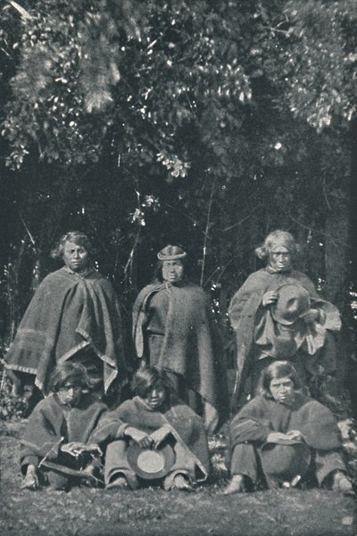 Indians from the Island of Chiloe by Unbekannt