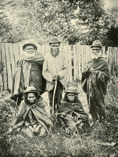 Indigenous People of West Australia, 1901 by Unbekannt