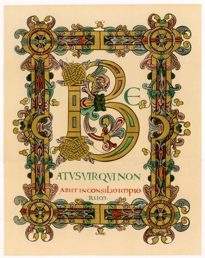 Initial Letter B by Unbekannt