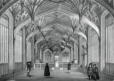 Interior, Oxford University by Unbekannt