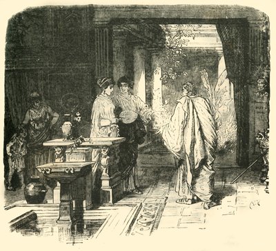 Interior of a Roman House by Unbekannt
