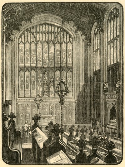 Interior of the Chapel by Unbekannt