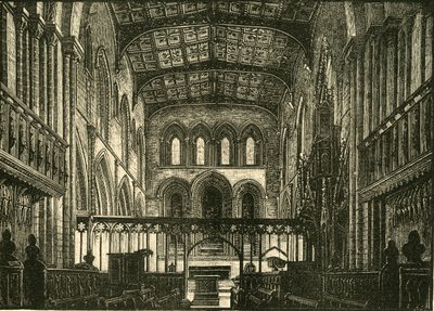 Interior of the Choir, 1898 by Unbekannt