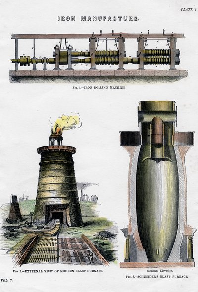 Iron manufacture by Unbekannt