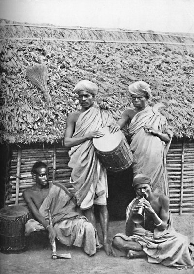 Irula men, India by Unbekannt
