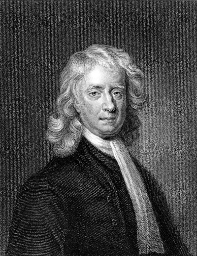 Isaac Newton by Unbekannt
