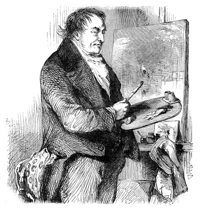 JMW Turner, RA, late 19th century by Unbekannt