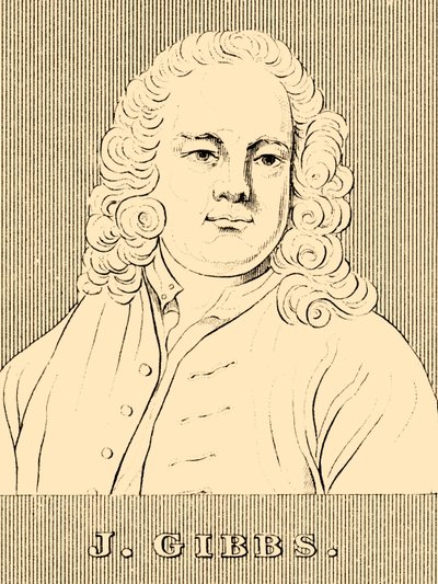 J. Gibbs, 1682-1754, 1830 by Unbekannt
