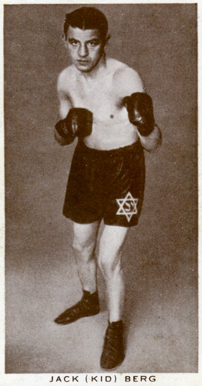 Jack Kid Berg, English boxer, 1938 by Unbekannt