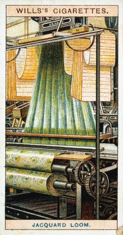 Jacquard power loom by Unbekannt