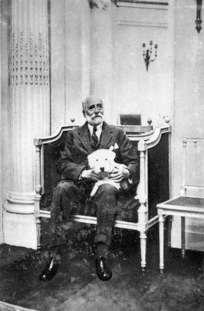Jacques Doucet, French fashion designer by Unbekannt