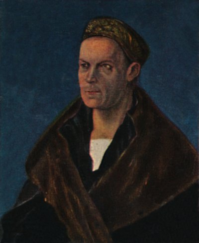 Jakob Fugger 1459-1525 - Painting by Dürer, 1934 by Unbekannt