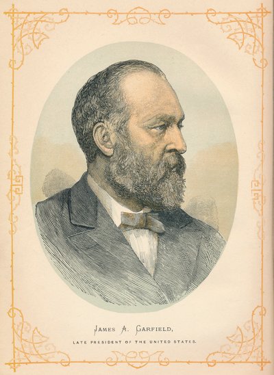 James A. Garfield, 20th United States President by Unbekannt