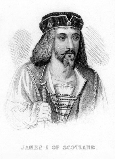 James I of Scotland by Unbekannt