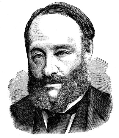James Prescott Joule, English physicist, 1875 by Unbekannt