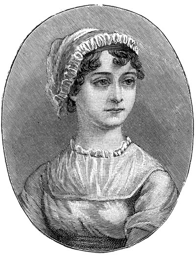 Jane Austen 1775-1817, English Novelist by Unbekannt