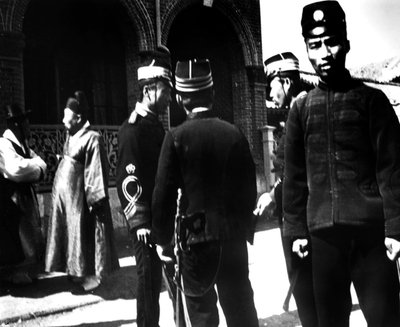 Japanese Troops, Korea by Unbekannt