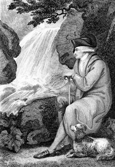 Jean-Jacques Rousseau, French political author, 1787 by Unbekannt
