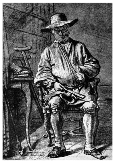 Jean-Simeon Chardin, French artist, 18th century by Unbekannt