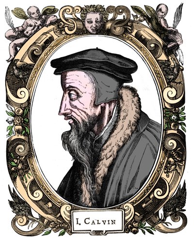 Jean Calvin, French Theologian by Unbekannt