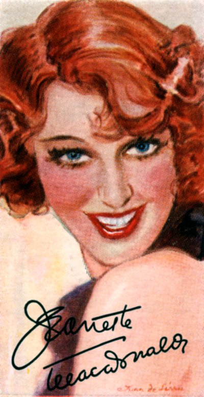 Jeanette MacDonald, Singer and Actress by Unbekannt