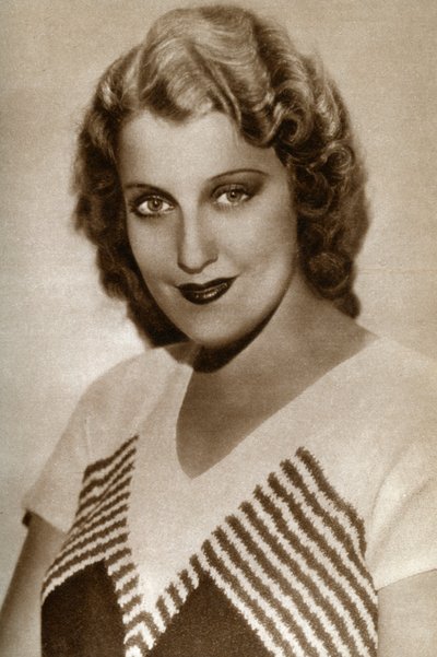 Jeanette MacDonald, American actress, 1933 by Unbekannt