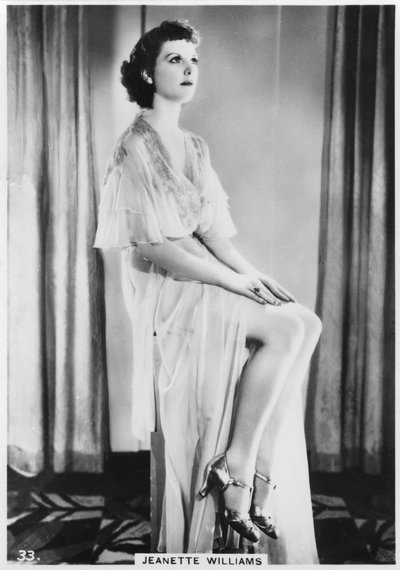 Jeanette Williams, c1938 by Unbekannt