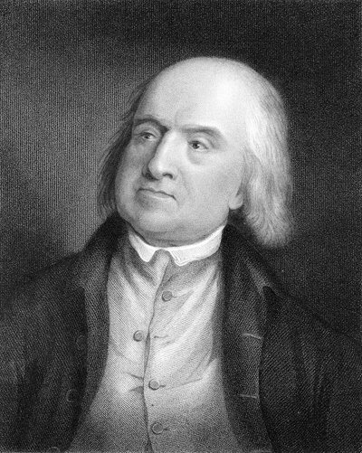 Jeremy Bentham, English social reformer and philosopher by Unbekannt