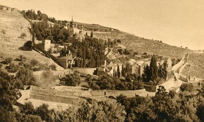 Jerusalem - Gethsemane, c1918-c1939 by Unbekannt