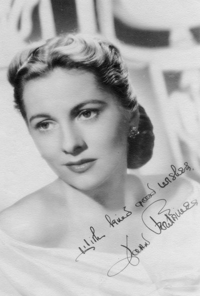 Joan Fontaine, British actress by Unbekannt