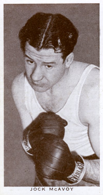 Jock McAvoy, British Boxer by Unbekannt