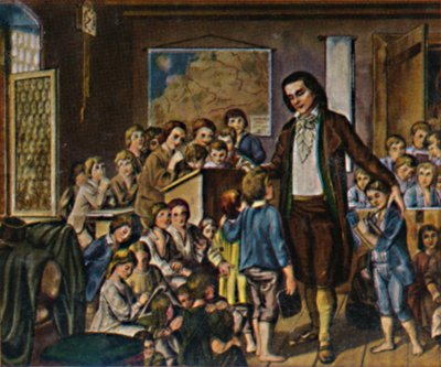 Johann Heinrich Pestalozzi 1746-1827 by Unbekannt