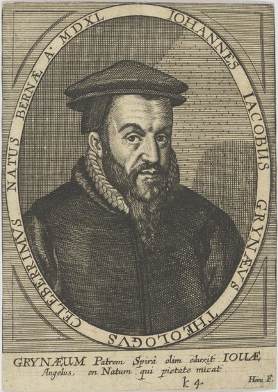 Johann Jakob Grynaeus by Unbekannt