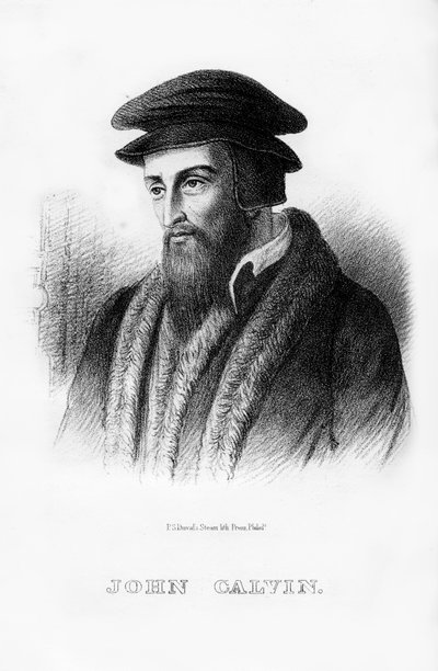 John Calvin, French Christian theologian by Unbekannt
