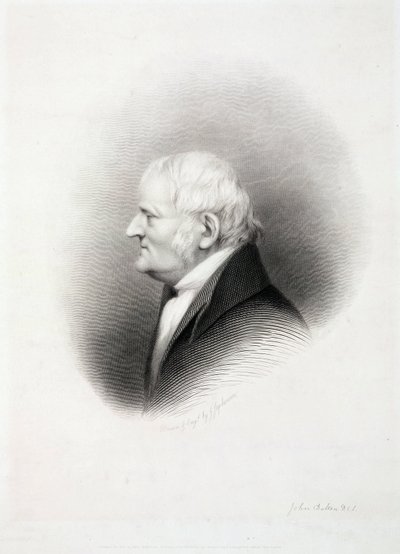 John Dalton, English Chemist, Early 19th Century by Unbekannt