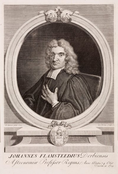 John Flamsteed, astronomer by Unbekannt