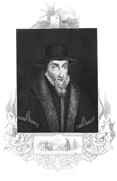 John Foxe, 16th Century English Martyrologist, c1880 by Unbekannt