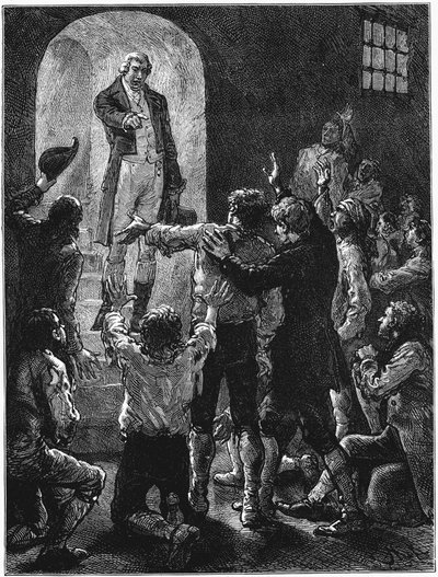 John Howard, English prison reformer by Unbekannt