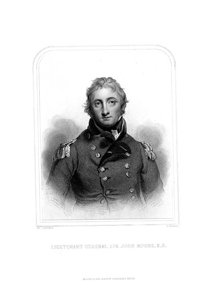 John Moore, Scottish-born British soldier by Unbekannt