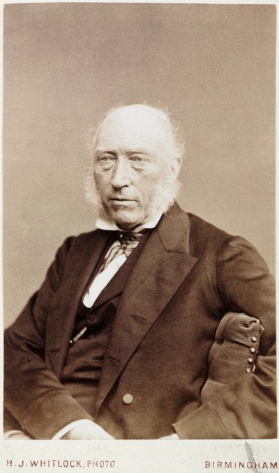 John Phillips, English geologist, c 1870 by Unbekannt