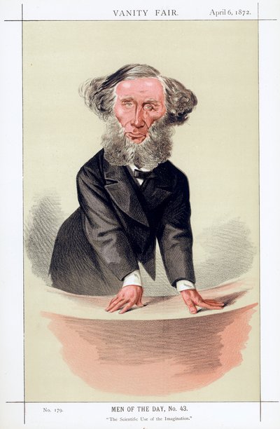 John Tyndall, Irish-born British Physicist by Unbekannt