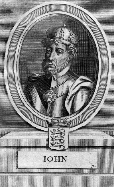 John of England, 1167-1216 by Unbekannt