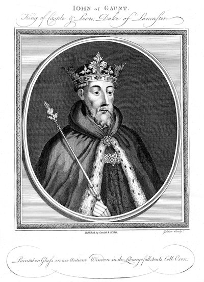 John of Gaunt, Duke of Lancaster 1340-1399 by Unbekannt