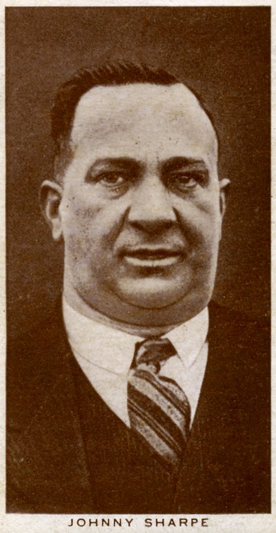 Johnny Sharpe, British Boxing Manager, 1938 by Unbekannt