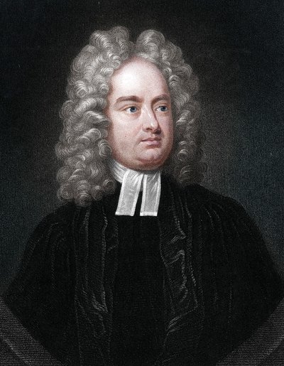 Jonathan Swift, Anglo-Irish clergyman, satirist and poet by Unbekannt