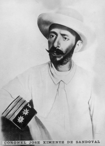 Jose Ximenez de Sandoval, Died 1895 by Unbekannt