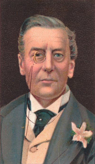 Joseph Chamberlain, British Liberal Politician by Unbekannt