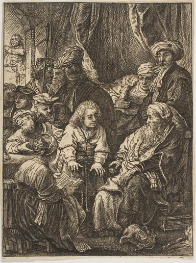 Joseph Telling His Dreams (reverse copy) by Unbekannt
