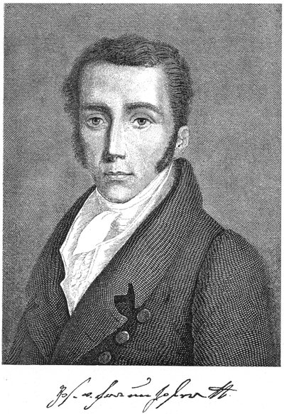 Joseph von Fraunhofer, German physicist by Unbekannt